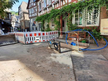 Altstadt Braubach Straßensanierung Straßenbau Abel Weimar